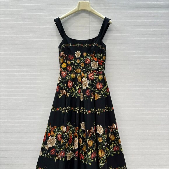 Agua By Agua Bendita Dresses & Skirts - Agua By Agua Bendita Black Floral Sundress